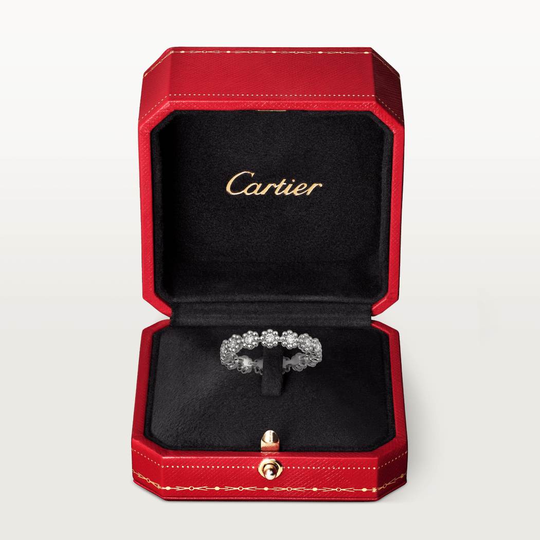Cactus de Cartier结婚对戒 18K白金
