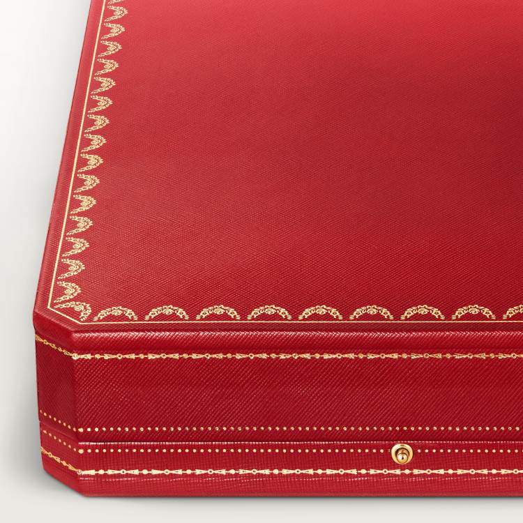 Panthère de Cartier项链 18K白金，精密陶瓷
