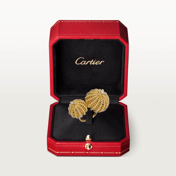 Cactus de Cartier戒指 18K黄金