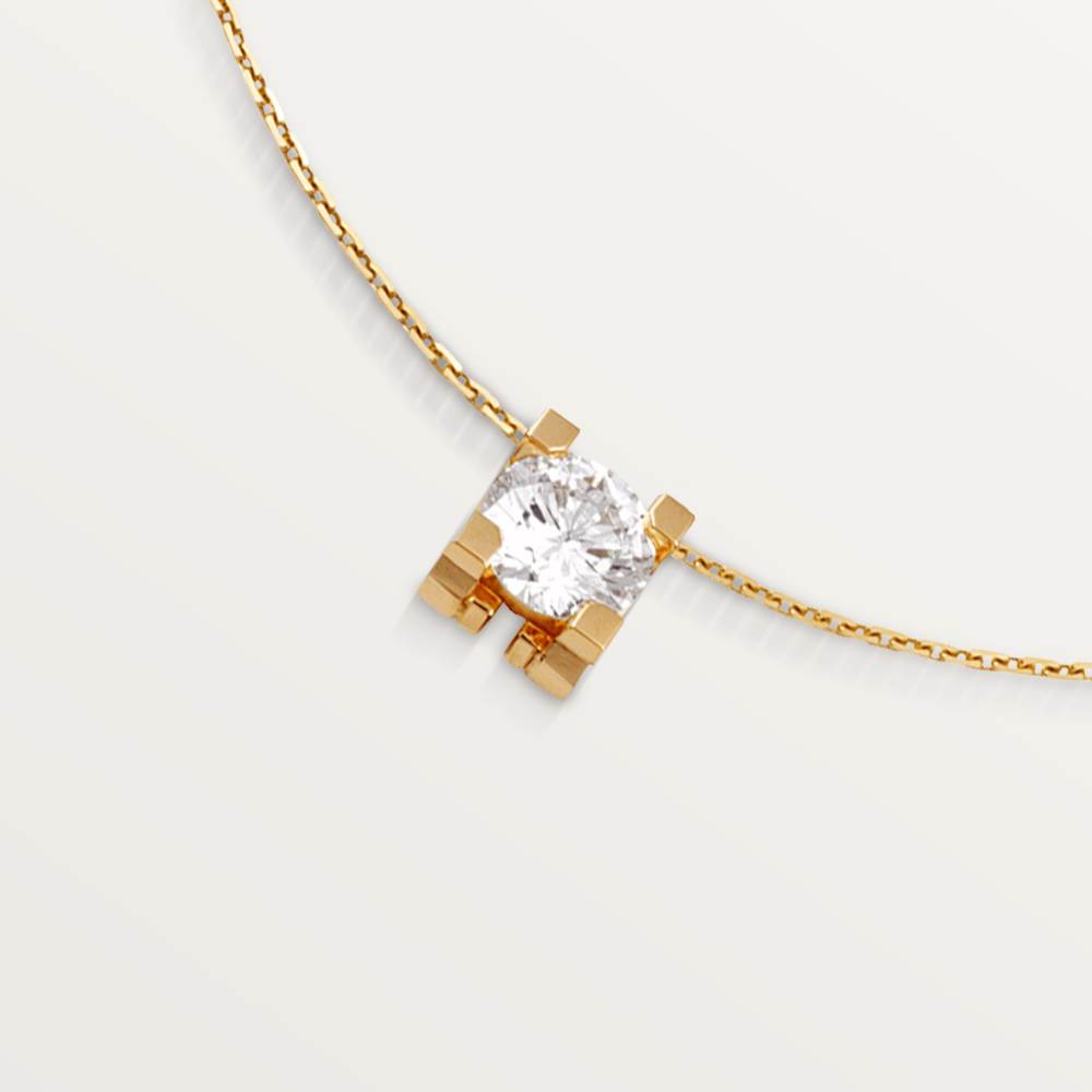 C de Cartier项链 18K黄金