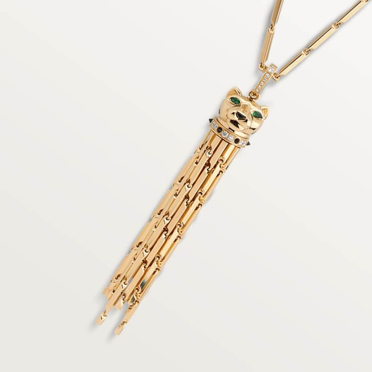 Panthère de Cartier卡地亚猎豹项链 18K黄金