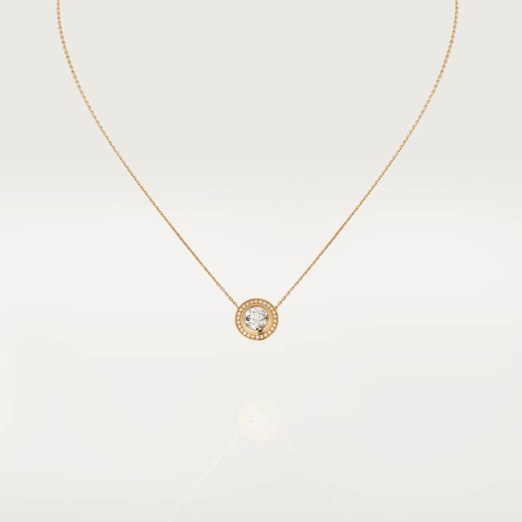 Cartier d'Amour项链 18K玫瑰金