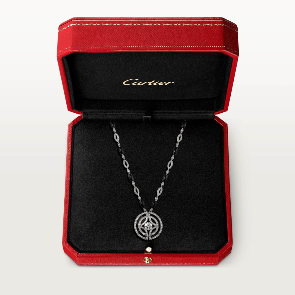 Galanterie de Cartier项链 18K白金