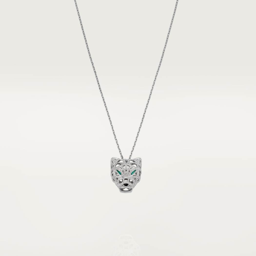 Panthère de Cartier卡地亚猎豹项链 18K白金