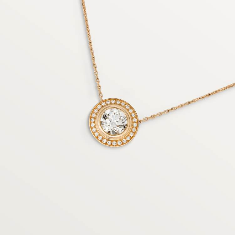Cartier d'Amour项链 18K玫瑰金