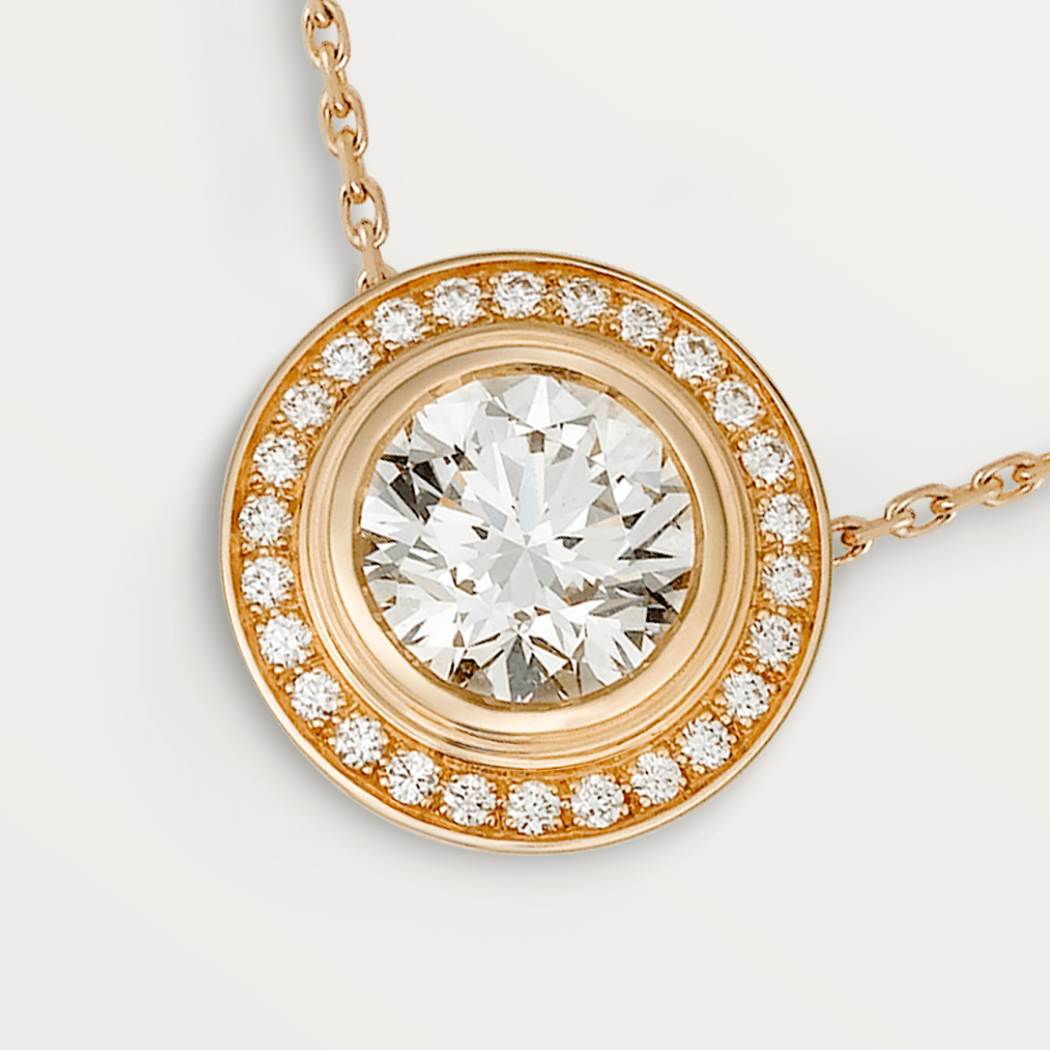 Cartier d'Amour项链 18K玫瑰金