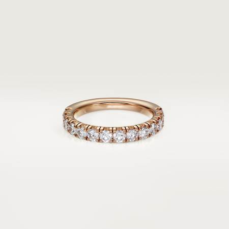 Étincelle de Cartier结婚戒指 18K玫瑰金