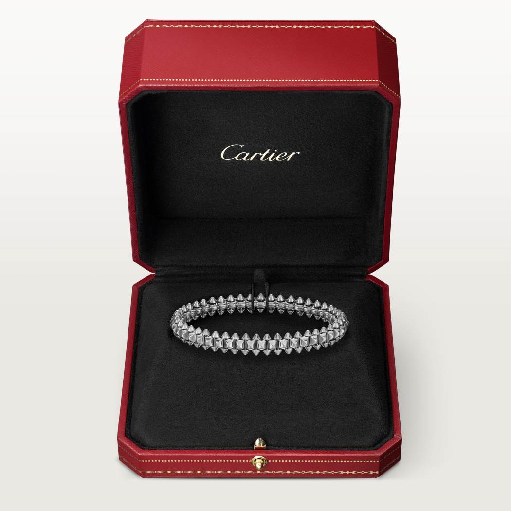 Clash de Cartier手镯，中号款 18K白金