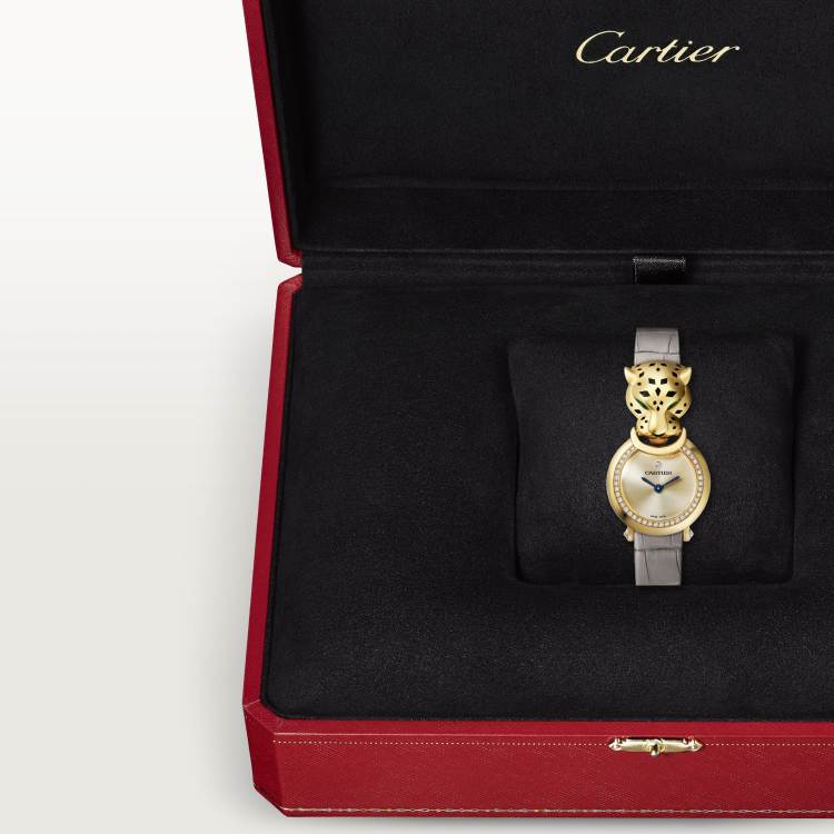 La Panthère de Cartier 腕表 23.6毫米 18K黄金 石英