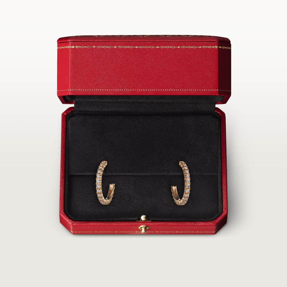 Etincelle de Cartier耳环 18K玫瑰金