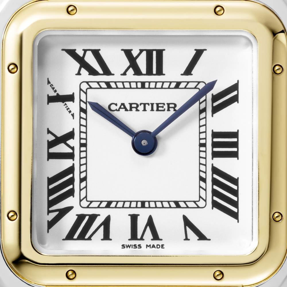 Panthère de Cartier腕表 中号款 K金 - 精钢色 石英