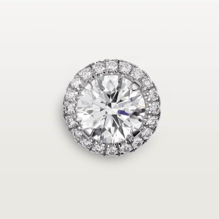 Cartier Destinée耳环 18K白金