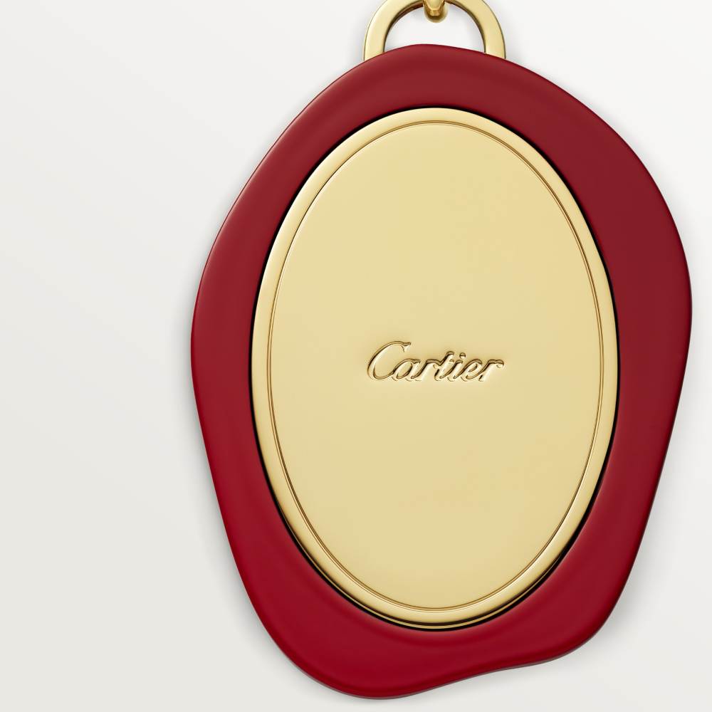 Diabolo de Cartier封蜡章装饰图案钥匙圈