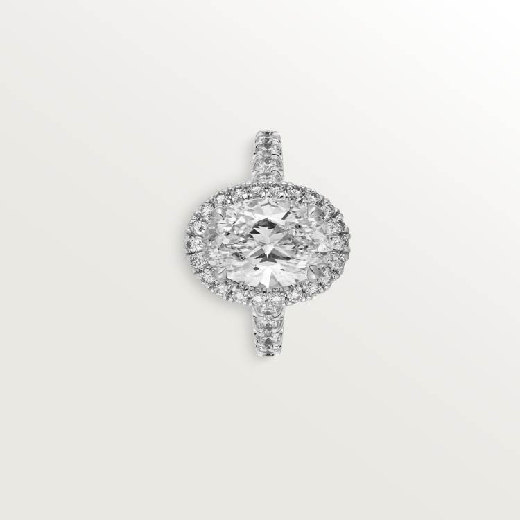 Cartier Destinée订婚钻戒 铂金