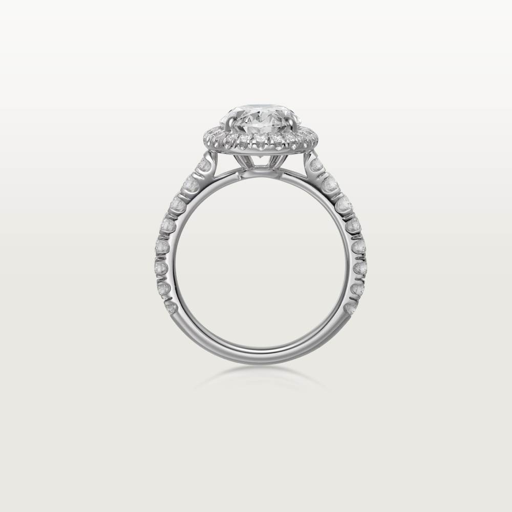 Cartier Destinée订婚钻戒 铂金