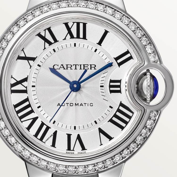 Ballon Bleu de Cartier卡地亚蓝气球腕表 33毫米 精钢 自动上链