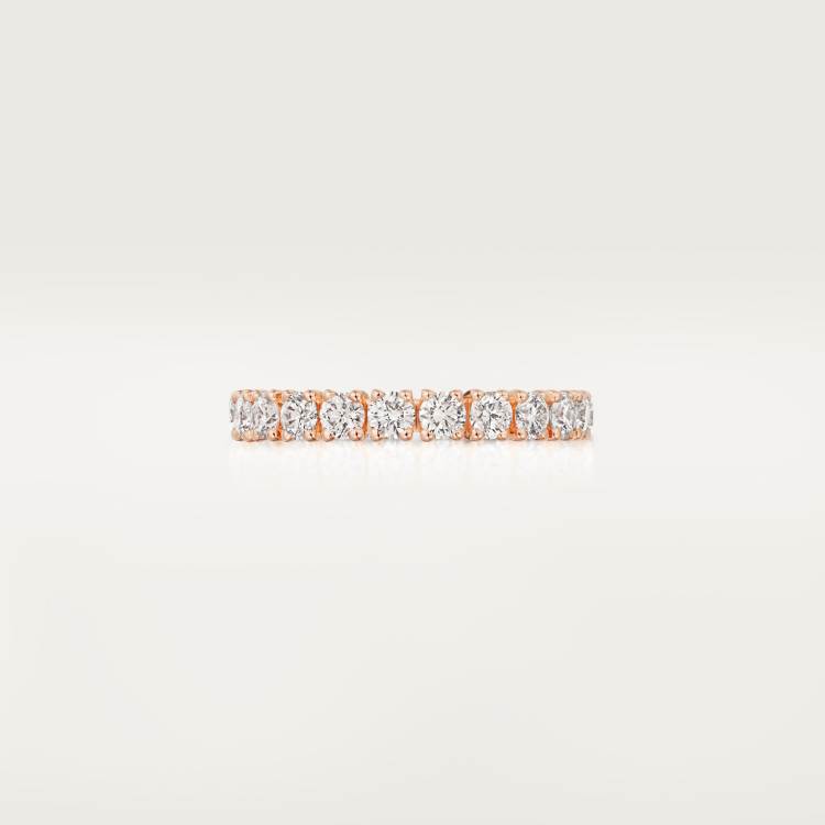 Cartier Destinée结婚戒指 18K玫瑰金