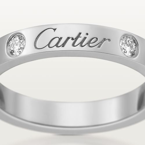 C de Cartier结婚戒指