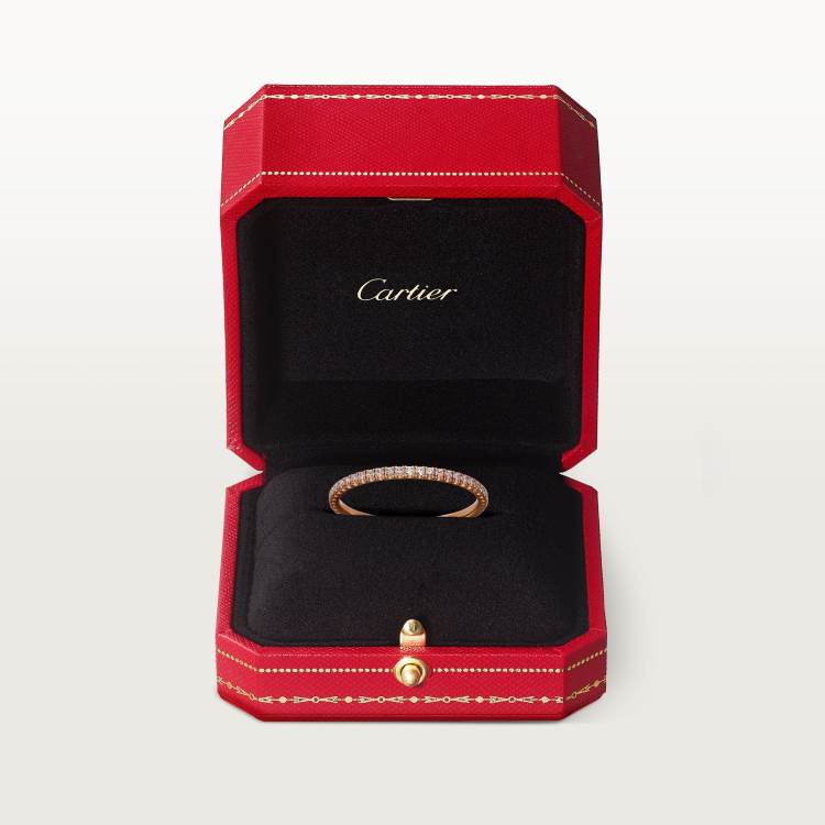 Étincelle de Cartier结婚戒指 18K玫瑰金