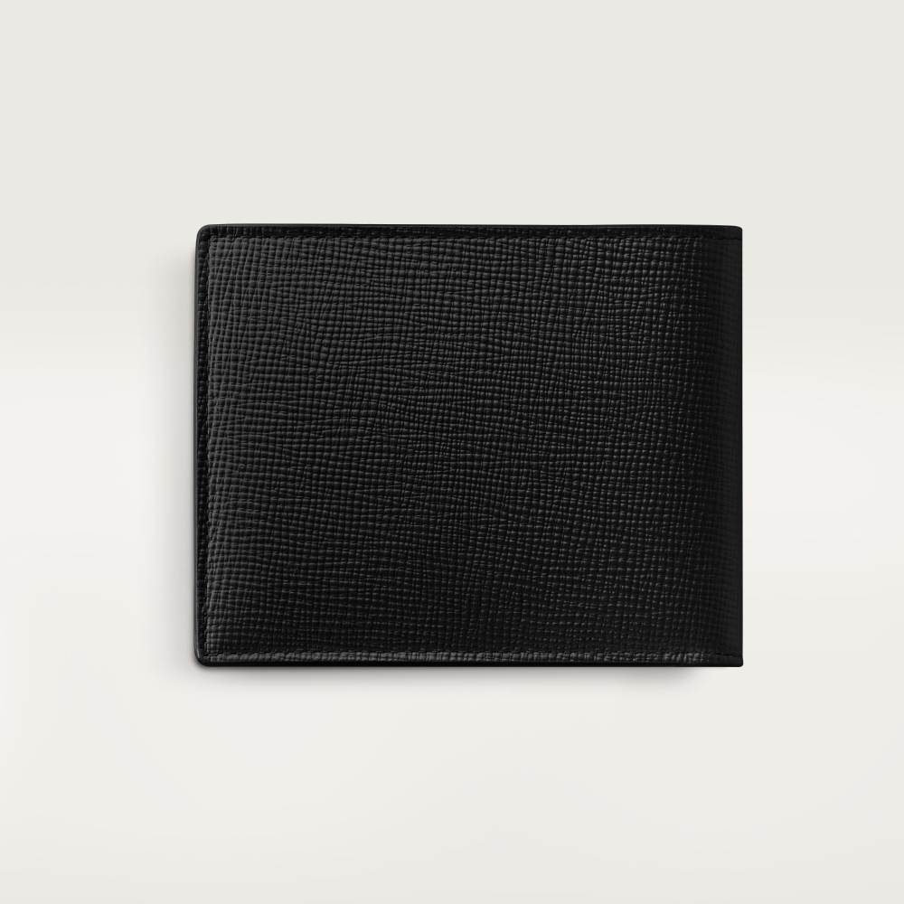 Cartier Losange系列小皮具，卡片夹 黑色 小牛皮