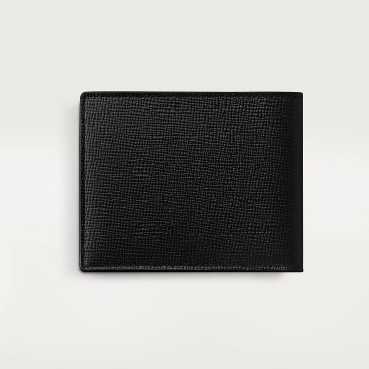 Cartier Losange系列小皮具，卡片夹 黑色 小牛皮