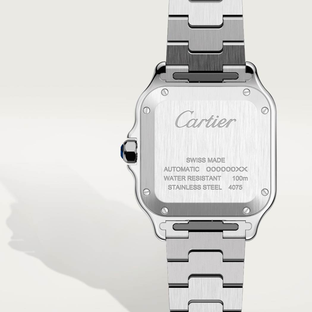 Santos de Cartier腕表 中号款 精钢 自动上链