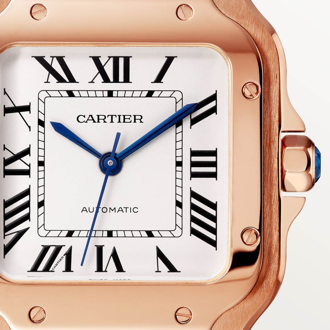 Santos de Cartier腕表 中号款  自动上链