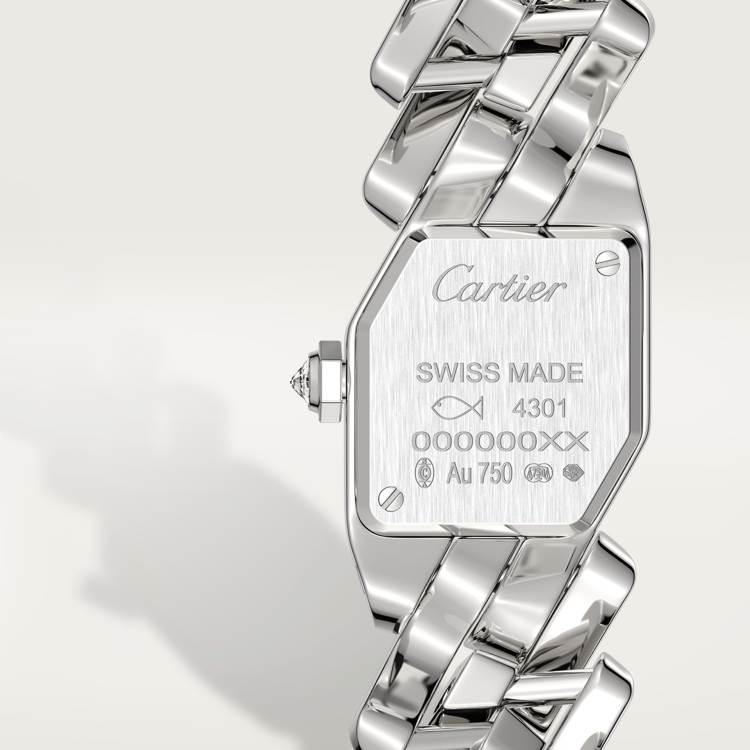 Maillon de Cartier腕表 小号款 18K镀铑白金 石英
