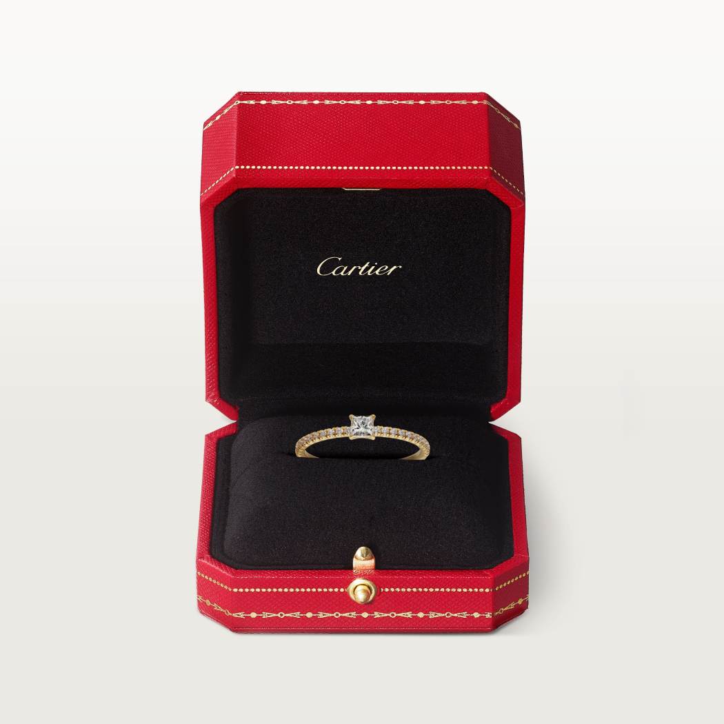 Etincelle de Cartier戒指 18K黄金
