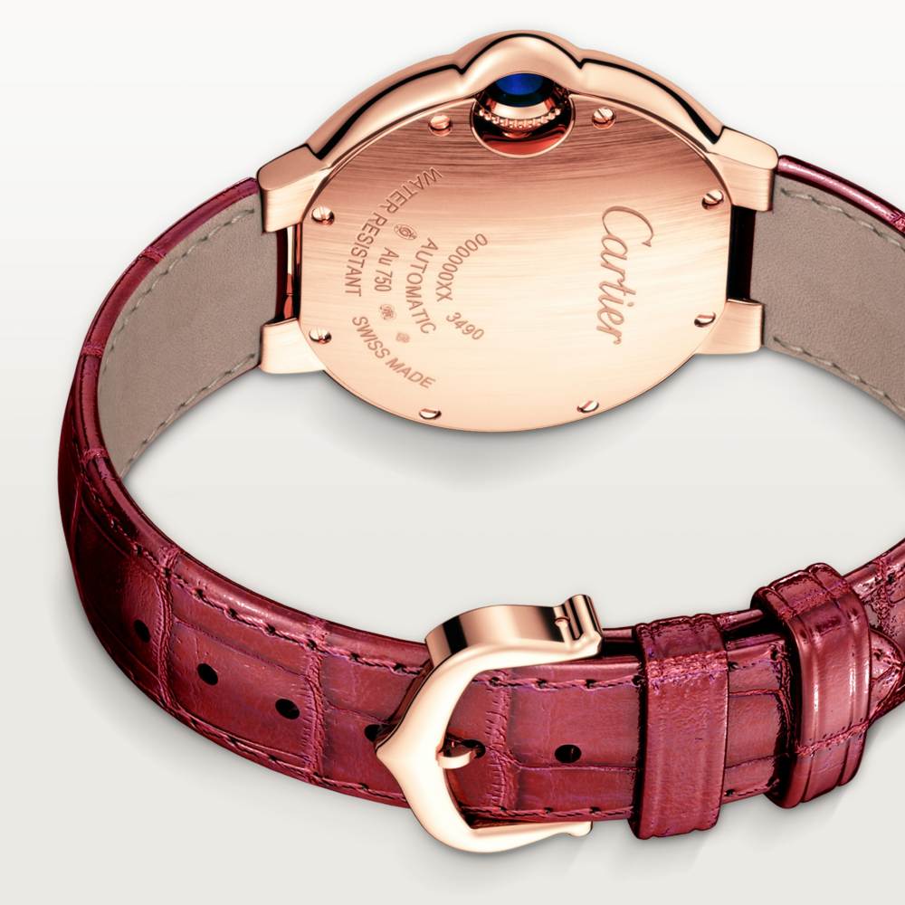 Ballon Bleu de Cartier卡地亚蓝气球腕表 33毫米 18K玫瑰金 自动上链