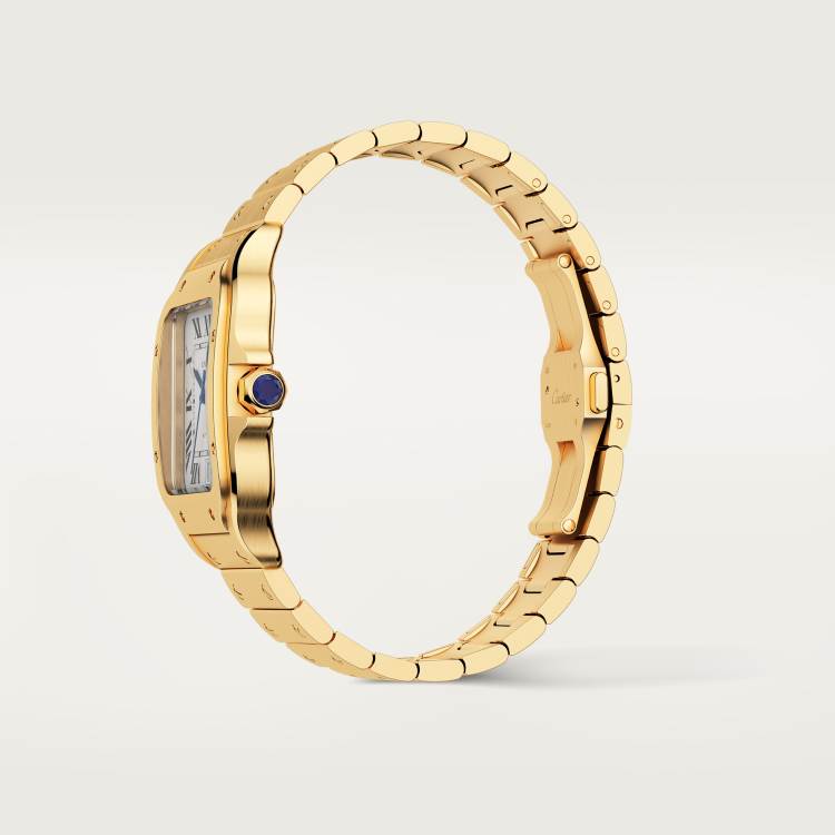 Santos de Cartier腕表 大号款 18K黄金 自动上链