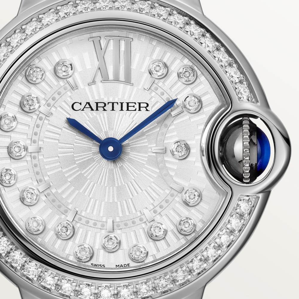 Ballon Bleu de Cartier卡地亚蓝气球腕表 28毫米 精钢 石英