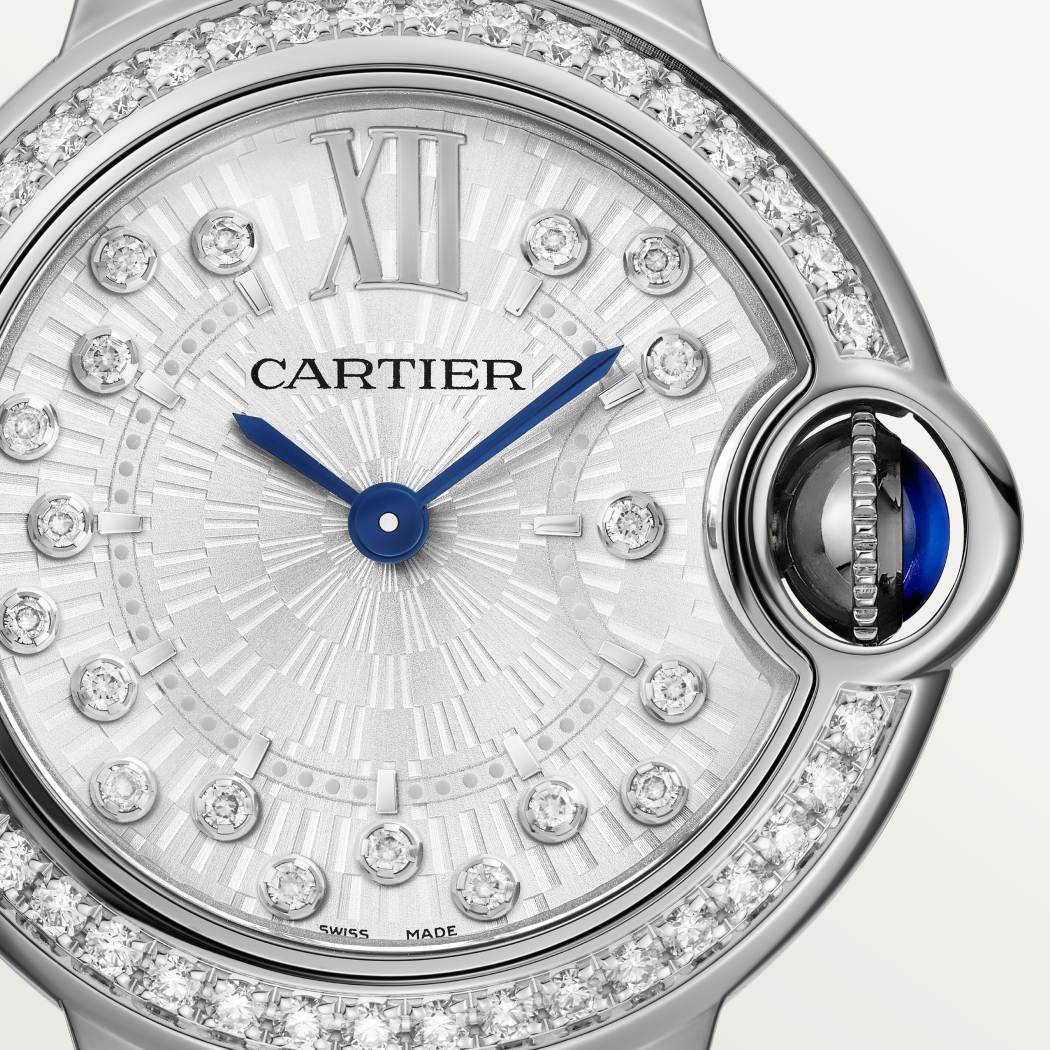 Ballon Bleu de Cartier卡地亚蓝气球腕表 28毫米 精钢 石英
