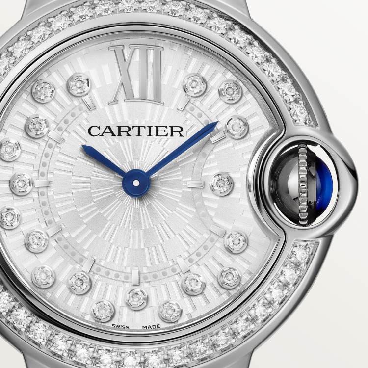 Ballon Bleu de Cartier卡地亚蓝气球腕表 28毫米 精钢 石英