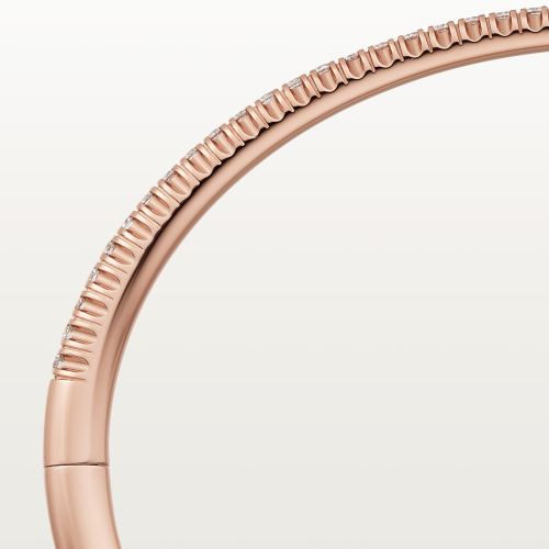 Etincelle de Cartier手镯，半铺镶钻石