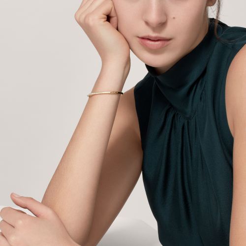 Etincelle de Cartier手镯，半铺镶钻石