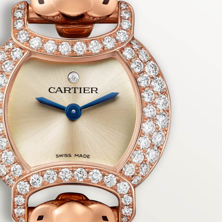 La Panthère de Cartier 腕表 标准 18K玫瑰金 石英