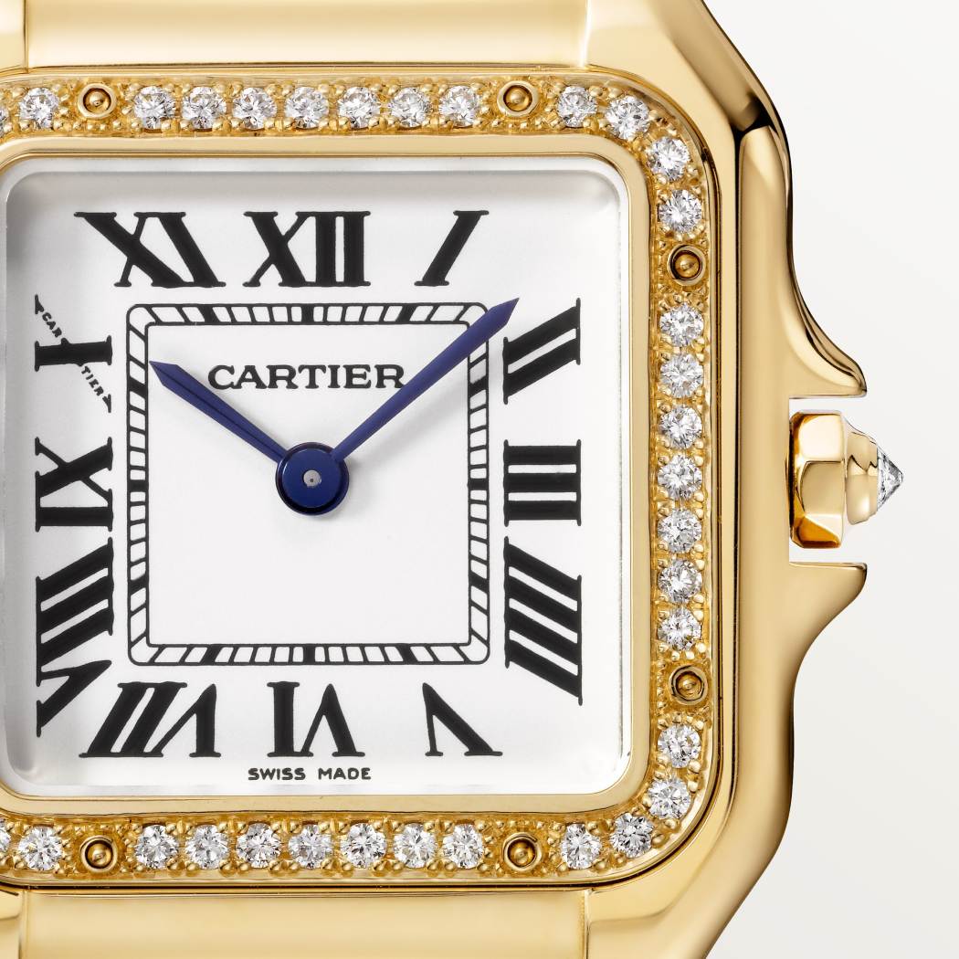 Panthère de Cartier腕表 中号款 18K黄金 石英