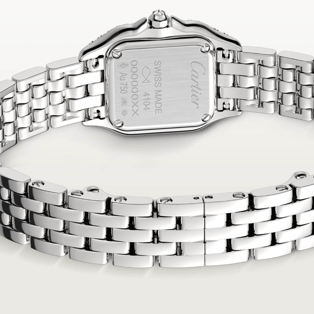 Panthère de Cartier腕表 Mini 18K镀铑白金 石英