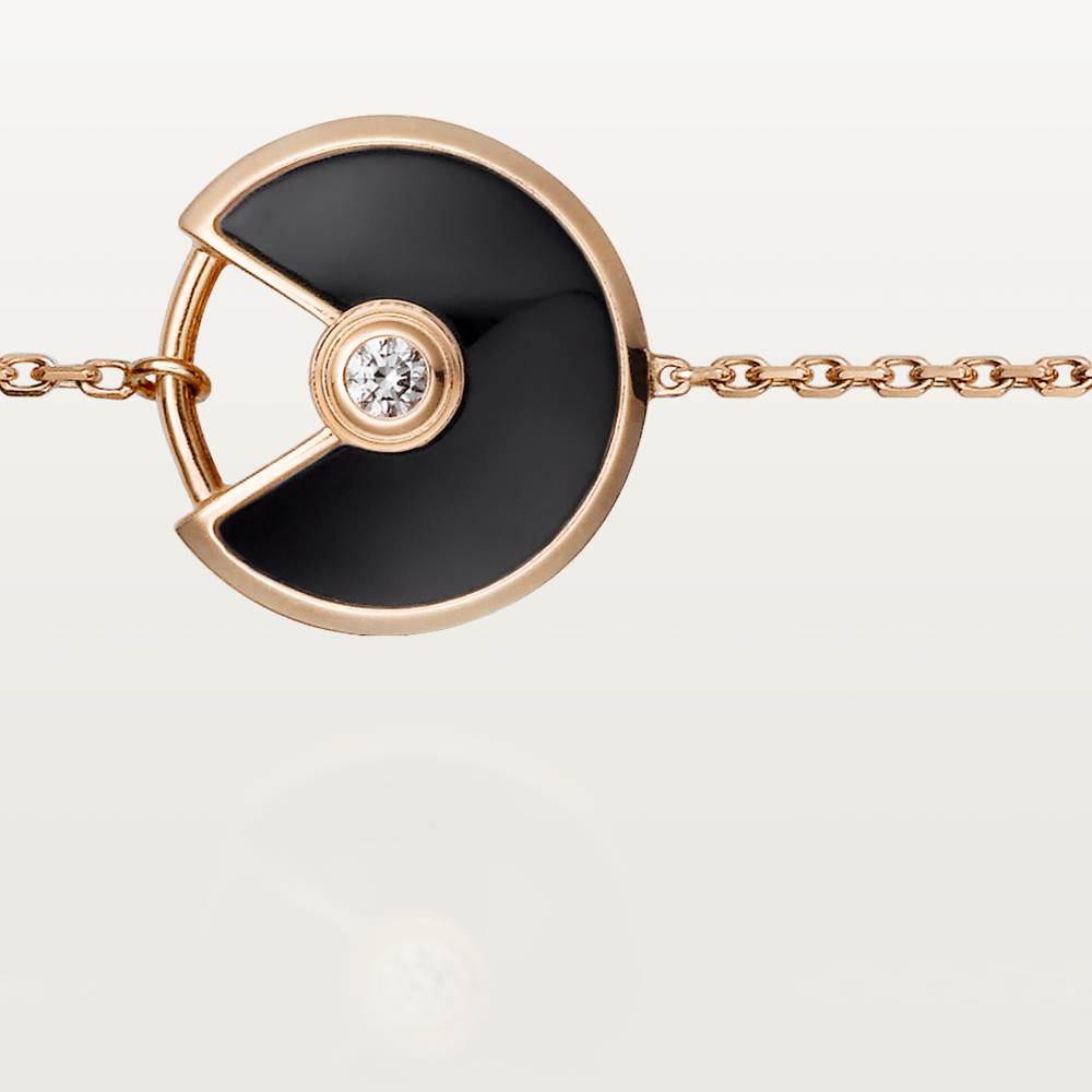 Amulette de Cartier手链，超小号款 18K玫瑰金