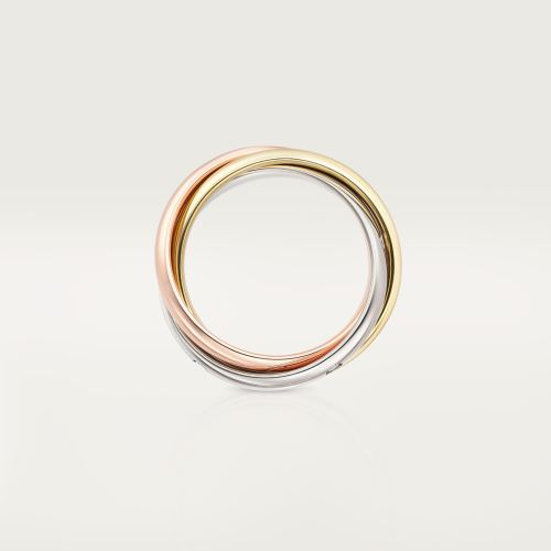 Trinity戒指，经典款，镶嵌5颗钻石