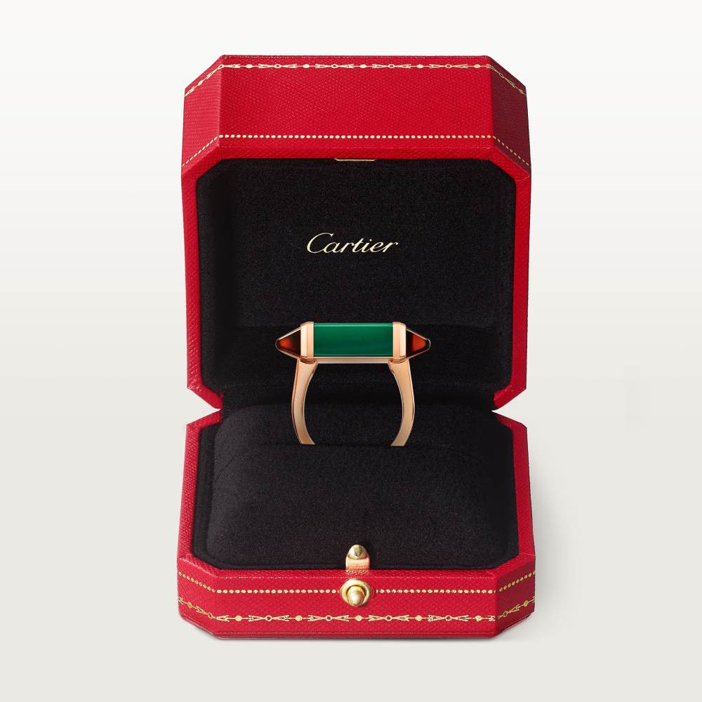 Les Berlingots de Cartier戒指 18K玫瑰金