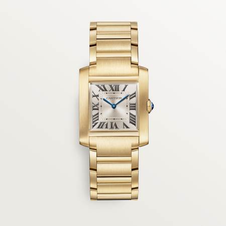 Tank Française腕表 中号款 18K黄金 石英