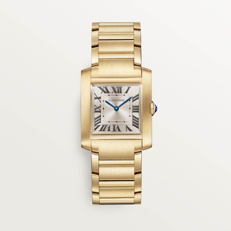 Tank Française腕表 中号款 18K黄金 石英
