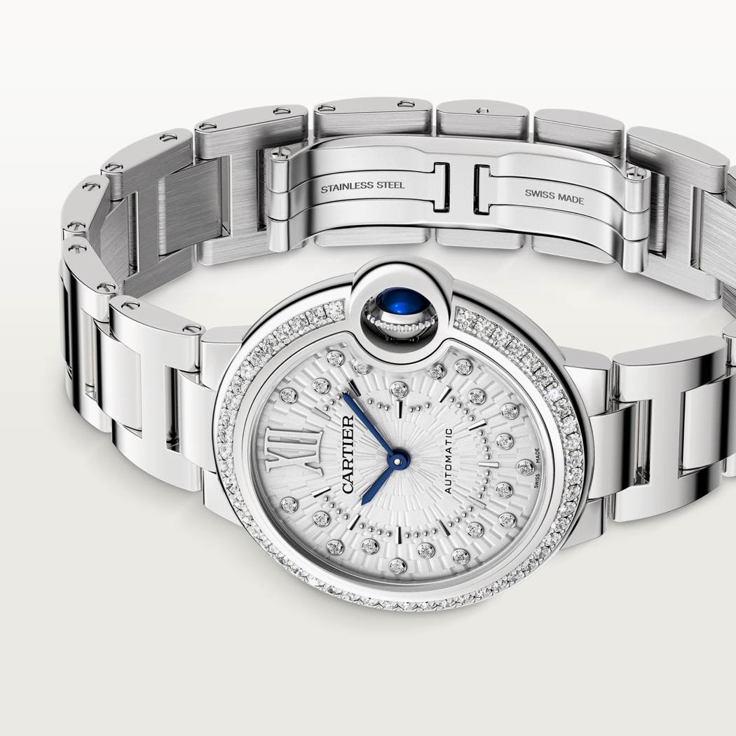 Ballon Bleu de Cartier卡地亚蓝气球腕表 33毫米 精钢 自动上链