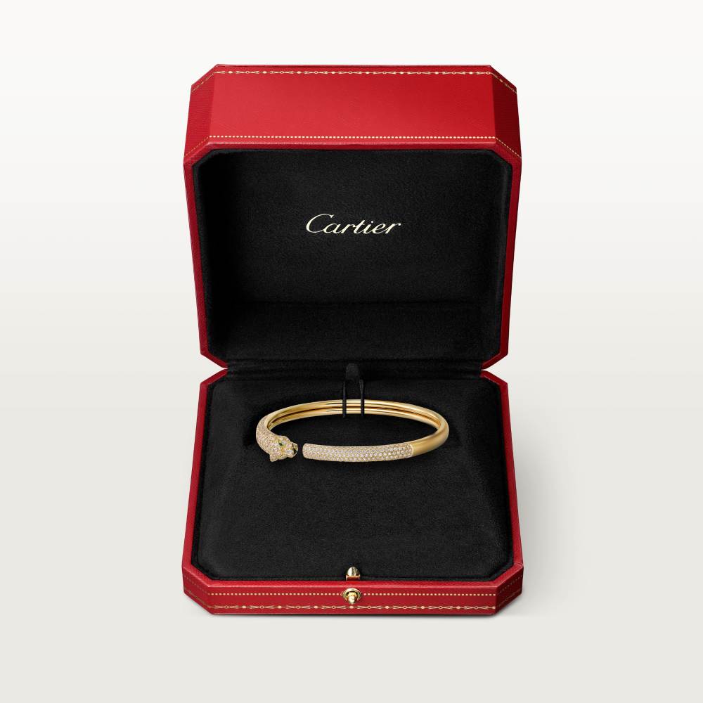 Panthère de Cartier手镯 18K黄金