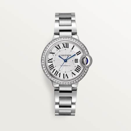 Ballon Bleu de Cartier卡地亚蓝气球腕表 33毫米 精钢 自动上链