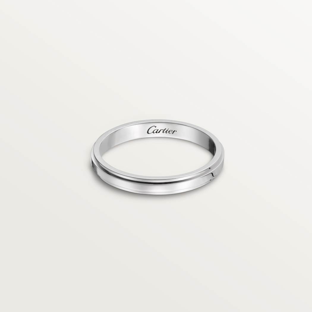 Cartier d'Amour结婚戒指 铂金
