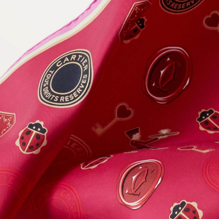 Diabolo de Cartier方巾 90