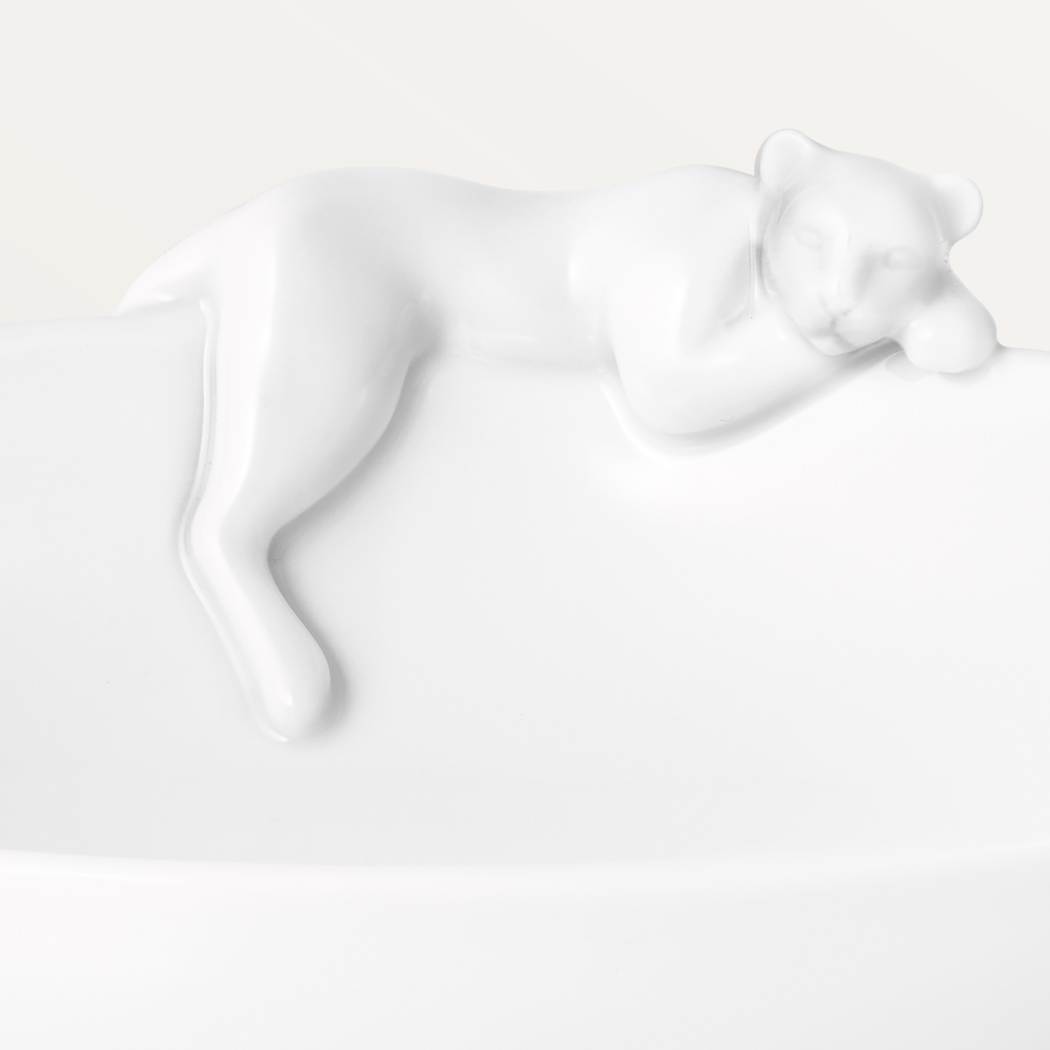 Cartier Baby猎豹餐具三件套